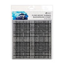 Simon Hurley create. Cling Mount Stamp 6" x 6" - Tartan Plaid