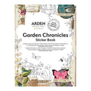Garden Chronicles sticker book by Arden Creative Studio with decorative elements on a white background