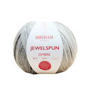 Sirdar Jewelspun Ombre Aran Yarn 400g - Silvery Moon