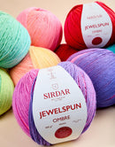Sirdar Jewelspun Ombre Aran Yarn 400g - Ocean Blue