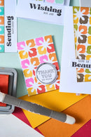 Sizzix Rotating Stencil By Sizzix 1/Pkg - Flower Power