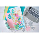 Sizzix A6 Layered Stencils By Vicki Boutin 4/Pkg - Buildables Backgrounds