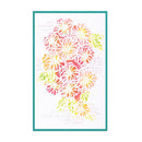 Sizzix A6 Layered Stencils By Vicki Boutin 4/Pkg - Buildables Botanicals
