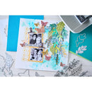 Sizzix Clear Stamps With Framelits Dies By Vicki Boutin 12/Pkg - Greenery Layers