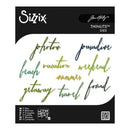 Sizzix Thinlits Dies packaging with text and branding