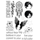 Sizzix Thinlits Die & A5 Stamp Set By 49 & Market - Starlight Dreams