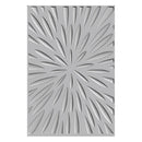 Sizzix 3-D Textured Impressions Embossing Folder w/A6 Stencil By Stacey Park - Burst of Bright