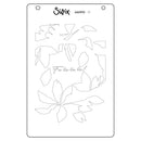 Sizzix A6 Stencil Set By Stacey Park 4/Pkg - A Wreath in Time