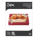 Sizzix Thinlits Dies packaging with a decorative bow and box design on a white background.
