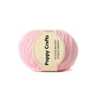 Poppy Crafts Wool Thread Anti-Pilling Yarn 50g - Soft Pink
