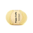 Poppy Crafts Wool Thread Anti-Pilling Yarn 50g - Soft Yellow