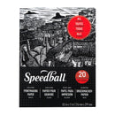 Speedball Printmaking Paper Pad 8.5"x 11" - White 20 Sheets