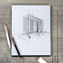 Speedball Bienfang Gridded Paper Pad 8.5"x 11" 50 Sheets