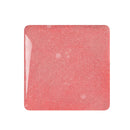 Rectangular pink stone on a white background
