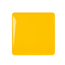 Yellow square on a white background