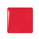 Red square plate on a white background