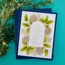 Spellbinders BetterPress Letterpress Press Plates & Die Set Magic Of Christmas Frame