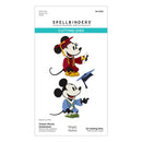 Spellbinders paper arts cutting dies packaging with cartoon characters on a white background