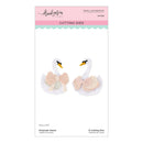 Package of Spellbinders Studio cutting dies featuring swan designs with bows.