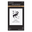 Spellbinders Aries zodiac design registration press and foil packaging on a white background