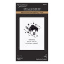 Spellbinders Taurus zodiac design on a black and white packaging