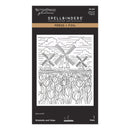 Packaging of Spellbinders paper art with windmills and tulips design.