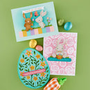 Spellbinders Stencil by Simon Hurley - Layered Ornate Eggs