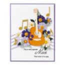 Spellbinders Bibi's Musical Notes Etched Dies By Bibi Cameron - Mini Guitar