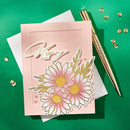 Spellbinders 3D Embossing Folder By Yana Smakula Molded Frame, Yana's Daisies