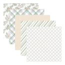 Spellbinders Peppermint Twist 6" x6" Designer Paper Pad from Rosie's Studio