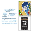 Spellbinders Press + Foil Plates & Die Set by Yana Smakula - Meowy Christmas Sentiments