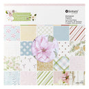 Spellbinders Peppermint Twist 6" x6" Designer Paper Pad from Rosie's Studio