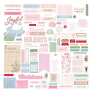 Spellbinders Peppermint Twist Cardstock Diecut Ephemera Sentiments from Rosie's Studio
