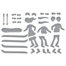 Spellbinders Ski-son’s Greetings Etched Dies by Simon Hurley - Hit the Slopes