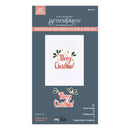 Spellbinders Starry Holiday Press Plate & Die Set By Dina Wakley - Starry Merry Christmas Registration
