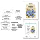 Spellbinders Tabbed Classics Clear Stamp & Die Set by Wendy Vecchi - In & Out Sentiments