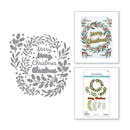 Spellbinders Texture & Foliage Wreath Etched Dies by Suzanne Hue - Seasonal Wreath Foliage