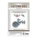 Package of Stamperia cutting dies with floral design on a white background