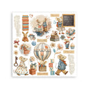 Stamperia Rub-On Kit 6.1" x 6.1" - Family