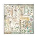 Stamperia Scrapbooking Pad 12" x 12" 22/pkg - Daisy Art Single Face