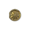 Gold decorative element on a white background