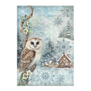 Stamperia A4 Rice Paper - The Owl's House Owl