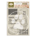 Stamperia Acrylic Stamps - Whispering Woods - Cup & Pumpkin