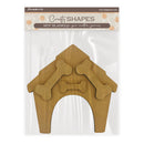Stamperia Crafty Shapes - Furry Friends Doghouse and Bones