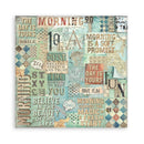 Stamperia Double-Sided Paper Pad 12"x 12" - Backgrounds Selection - Furry Friends