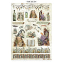 Stamperia Junk Journal Stickers, Cut-Outs & Backgrounds - Herbarium Silvae