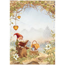 Stamperia Rice Paper Sheet A4 Selection Set of 6 - Whispering Woods