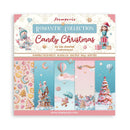 Stamperia Single-Sided Paper Pad 12"x 12" 22/Pkg - Candy Christmas