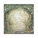 Stamperia Scrapbooking Pad 12"x 12" 10/pkg - Herbarium Silvae