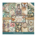 Stamperia 'Gardens of Time' scrapbooking paper pack with vintage-themed design.